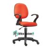 Fabric Typist Office Chair with Armrest