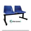 2 Seater Plastic Link Chair