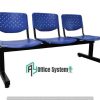 3 Seater Visitor Plastic Link Chair