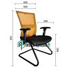 Visitor Back Modern Office Mesh Chair