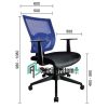 Medium Back Modern Mesh Office Chair