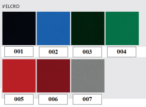 Velcro Color Chart