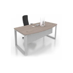 MMD 157 - O - D Shape Office Table with O Shape Metal Leg