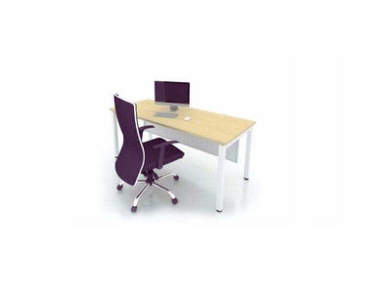 Rectangular Shape Office Table with U Metal Leg