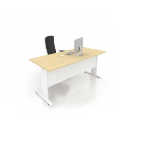 Rectangular Shape Office Table with J Metal Leg