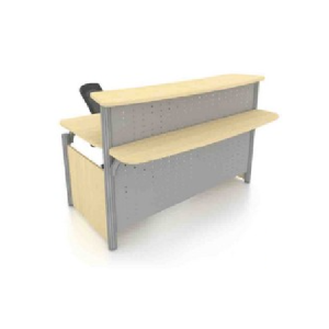 Reception Counter With Partition System - RCP 2