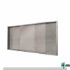 Stick On Board Sliding Glass Cabinet with Aluminium Frame