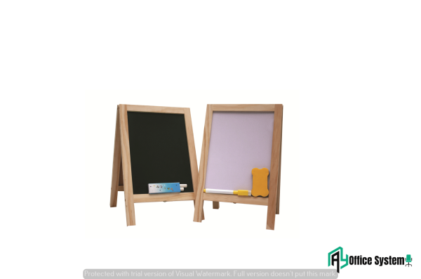 Mini Menu Board with Wooden Frame