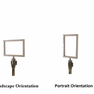 Retractable Q-UP Stand Display Head