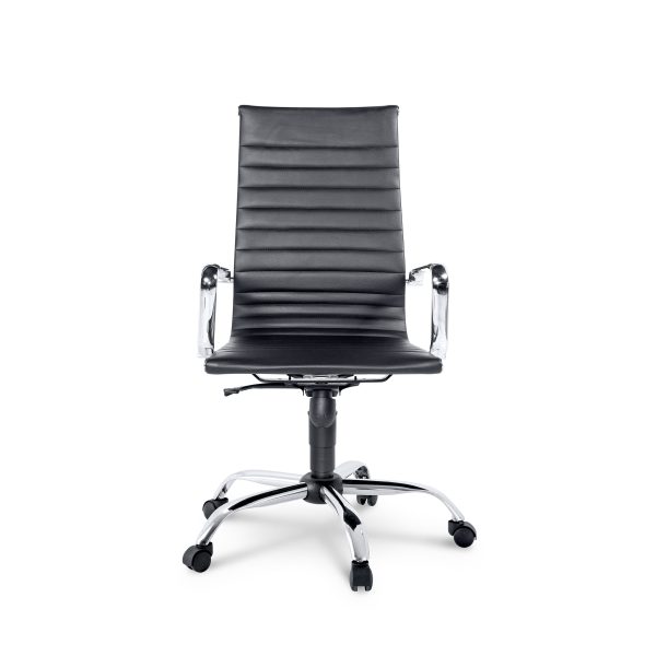 Non-Executive Leather Office Chair – A-0013/0015/0018