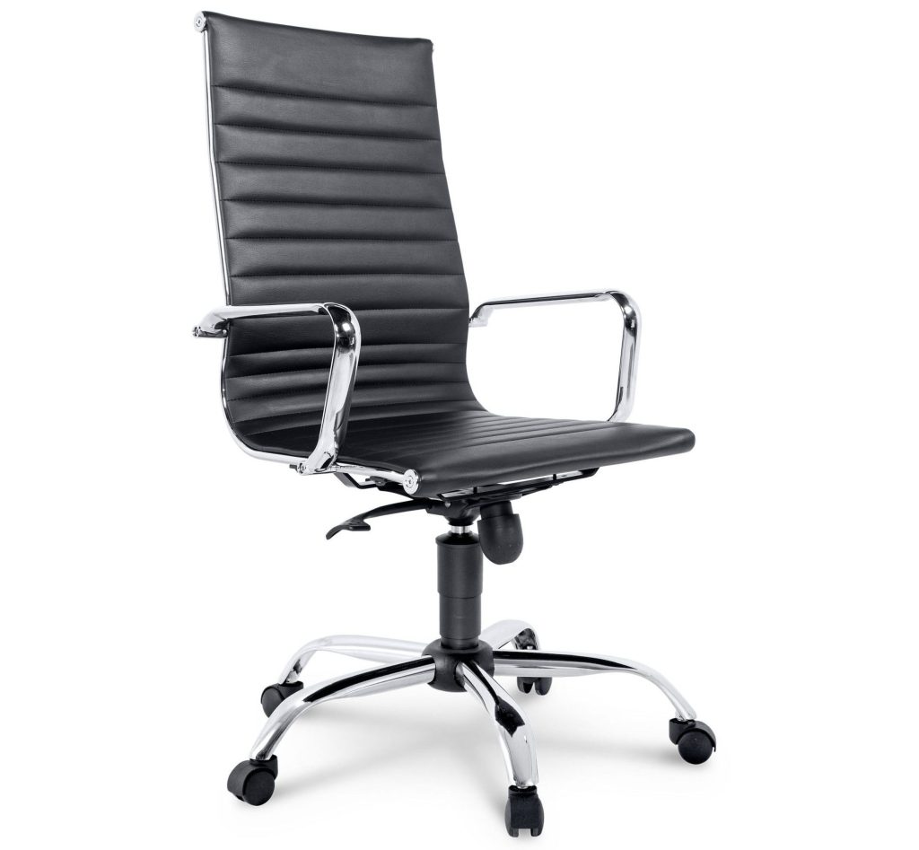 Non-Executive Leather Office Chair – A-0013/0015/0018