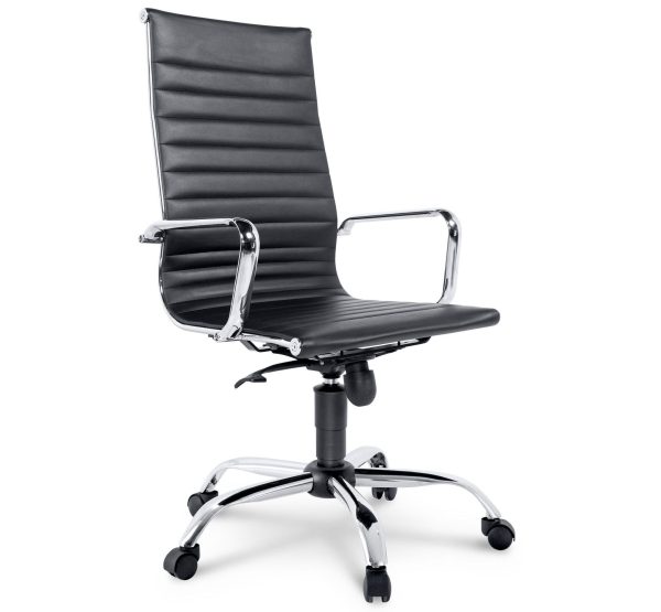 Non-Executive Leather Office Chair – A-0013/0015/0018