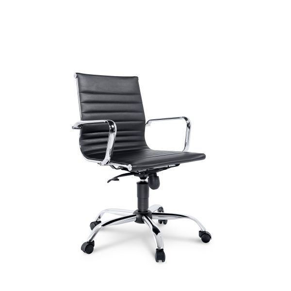 Non-Executive Leather Office Chair – A-0013/0015/0018