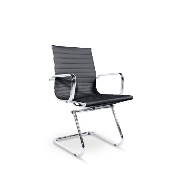 Non-Executive Leather Office Chair – A-0013/0015/0018