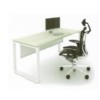 Rectangular Shape Office Table With O Metal Leg – F1-SR 1275