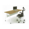 Rectangular Shape Office Table With V Metal Leg – F1-JR 1275