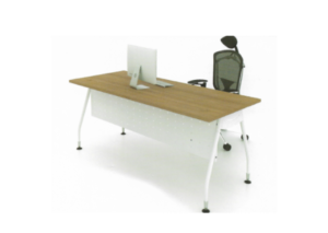 Rectangular Shape Office Table With V Metal Leg – F1-JR 1275