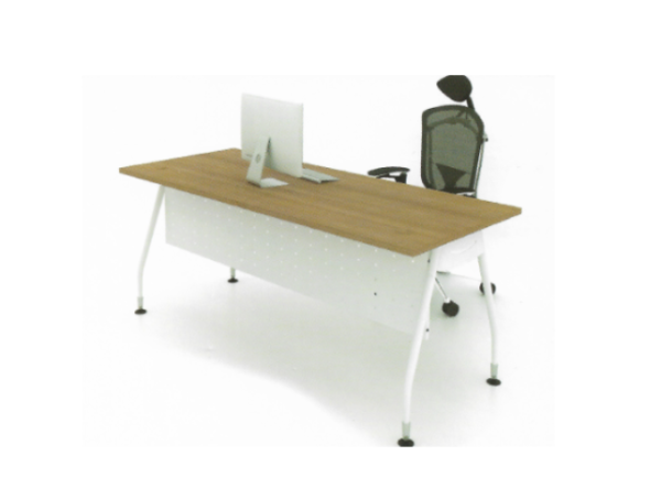 Rectangular Shape Office Table With V Metal Leg – F1-JR 1275