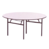 Round Shape Banquet Table With 25 MM Epoxy Leg - VFO 40 N