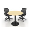 ROUND SHAPE DISCUSSION TABLE WITH DRUM LEG – F1-DT-D 900