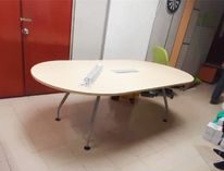 Oval Shape Conference Table With Inula A Leg - F1-AOC 1800