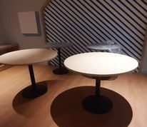 ROUND SHAPE DISCUSSION TABLE WITH DRUM LEG – F1-DT-D 900