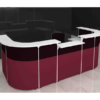 RECEPTION COUNTER WITH PARTITION SYSTEM – F1-PHALARIS