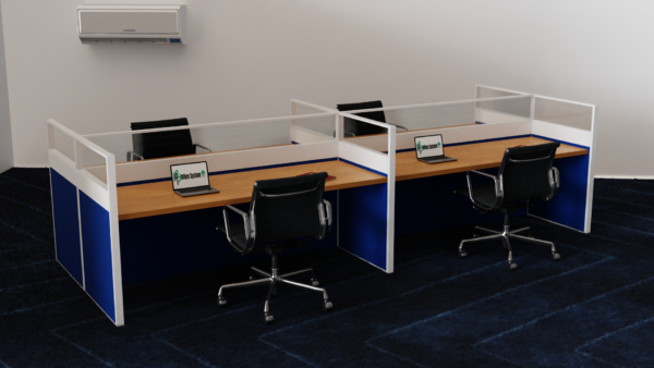 Rectangular Shape Office Workstation – R112