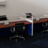 Rectangular Shape Office Workstation – R112