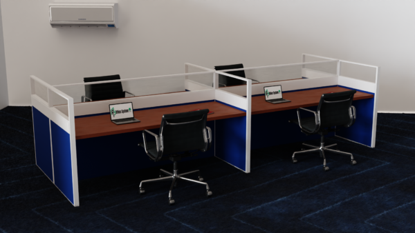 Rectangular Shape Office Workstation – R112