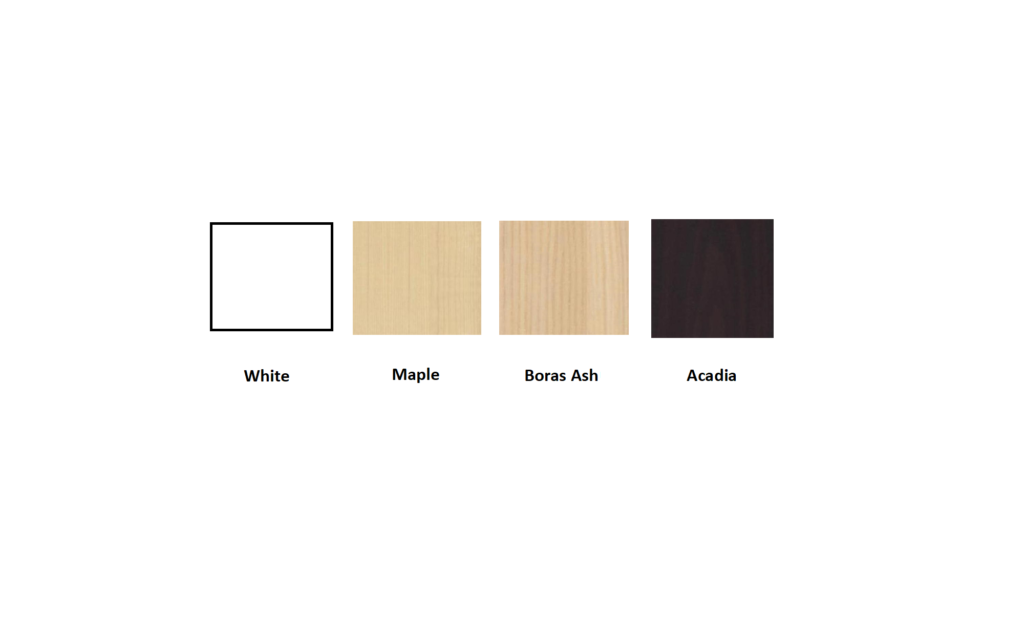 Board Color Option: White, Maple, Boras Ash, Acadia