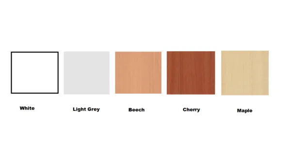 Board Color Option: White, Light Grey, Beech, Cherry, Maple