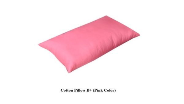Cotton Pillow B+ (Pink Color)