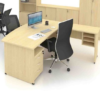 D Shape Office Desk - F1-FO-1890 