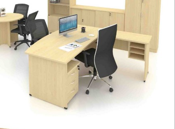 D Shape Office Desk - F1-FO-1890 