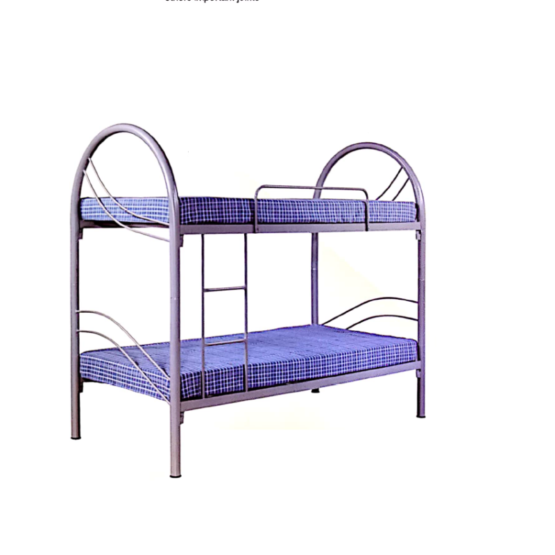 DTB 10-2 – DOUBLE DECKER METAL BED FRAME WITH METAL WIRE BASE