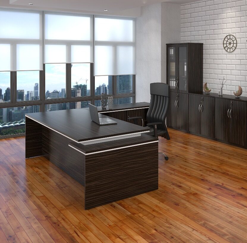 F1-MARS 320 Director Table – 7ft & 8ft with Side Cabinet