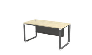 Rectangular Shape Office Table With O Pyramid Metal Leg – V-OMT 127