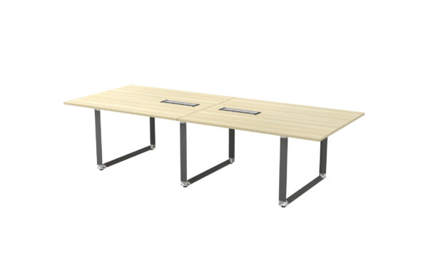 Rectangular Shape Conference Table With O Shape Pyramid Leg - V-OVB 18