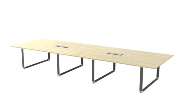 Rectangular Shape Conference Table With O Shape Pyramid Leg - V-OVB 18