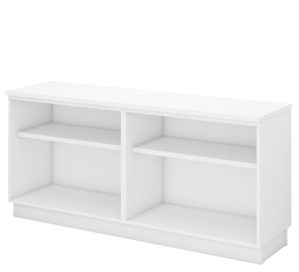 DUAL OPEN SHELF SIDE CABINET – V-Q-YOO 7160