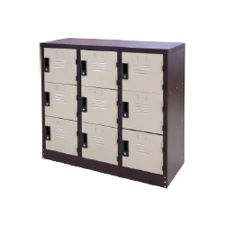 Half Height 9 Compartment Steel Locker - GV-S 129/A