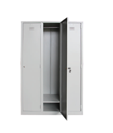 3 Compartment Steel Locker With Cloth Hanging Bar – GV-S 140/A