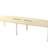 Boat Shape Conference Table With U Metal Leg - V-SBB 18