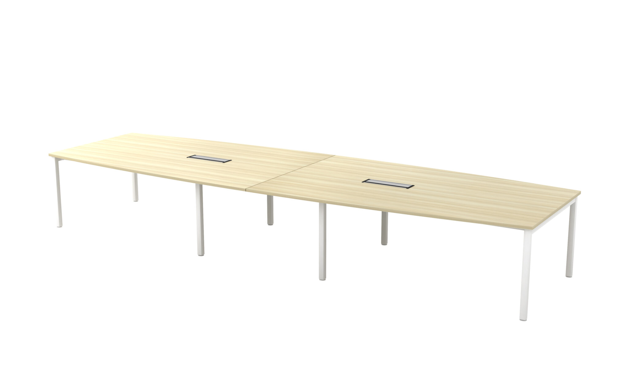 Boat Shape Conference Table U Metal Leg - V-SBB 18/24/30/36/48