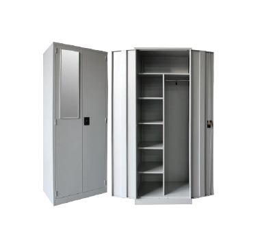 Full Height Steel Wardrobe With Swinging Door - GV-SCM 0001