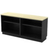 DUAL OPEN SHELF SIDE CABINET – V-T-YOO 7160