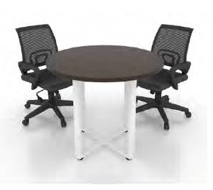 ROUND SHAPE DISCUSSION TABLE WITH X LEG – F1-DT-X 900