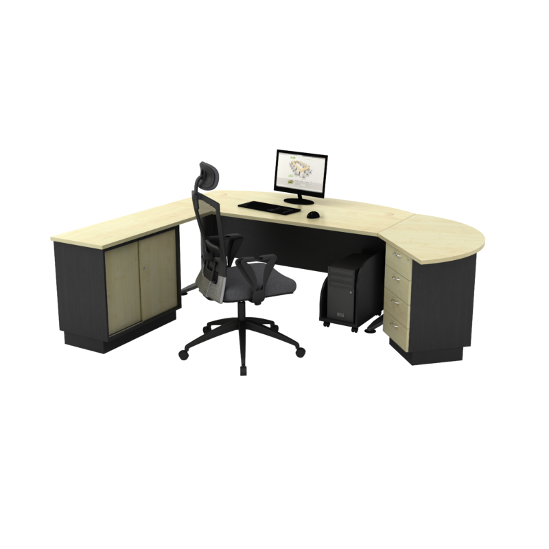 Manager Office Table – V-TMA 180 A-SET