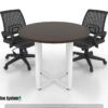 ROUND SHAPE DISCUSSION TABLE WITH X LEG – F1-DT-X 900